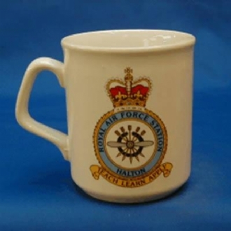 RAF HALTON WHITE COFFEE MUG