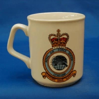 RAF LYNEHAM WHITE COFFEE MUG