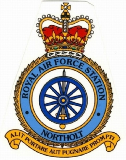 RAF NORTHOLT WHITE COFFEE MUG