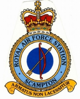 RAF SCAMPTON WHITE COFFEE MUG