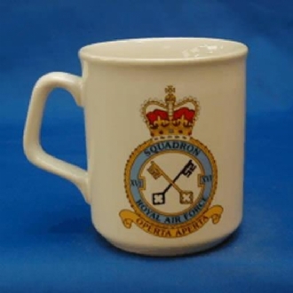 16 SQN CREST WHITE COFFEE MUG