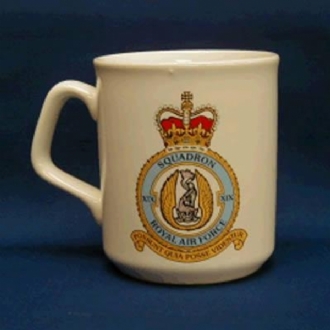 19 SQN CREST WHITE COFFEE MUG