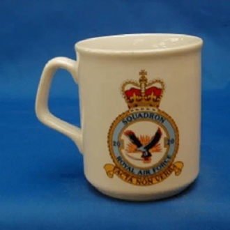 20 SQN CREST WHITE COFFEE MUG