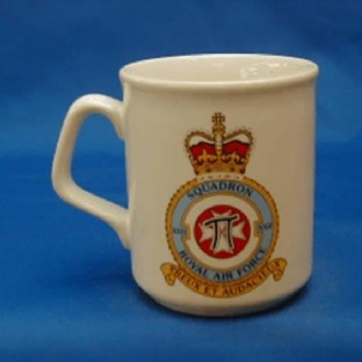 22 SQN CREST WHITE COFFEE MUG