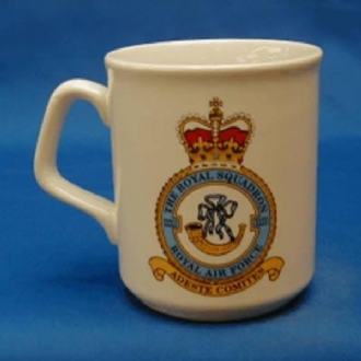 32 SQN CREST WHITE COFFEE MUG