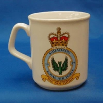 39 SQN CREST WHITE COFFEE MUG