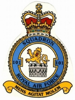 101 SQN CREST WHITE COFFEE MUG