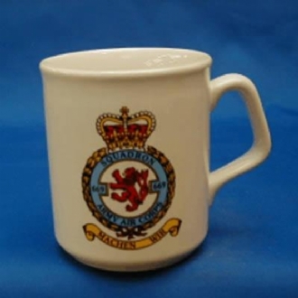 669 SQN AAC CREST WHITE COFFEE MUG