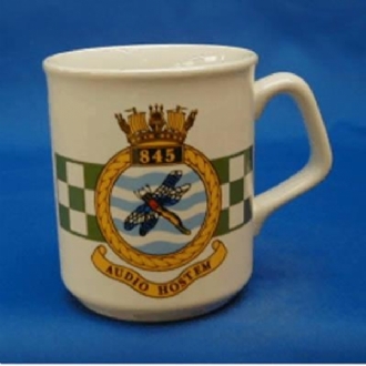 845 NAS CREST WHITE COFFEE MUG