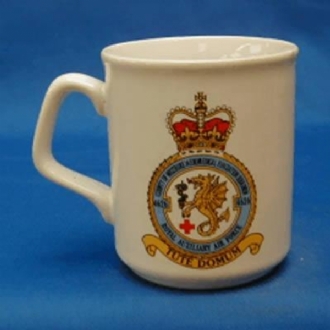 4626 RAFVR CREST WHITE COFFEE MUG