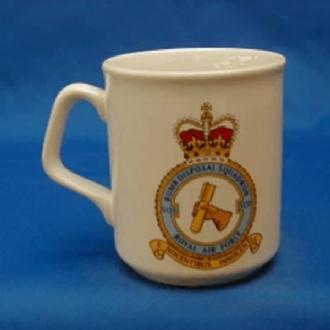 5131 (BOMB DISPOSAL) SQN CREST WHITE COFFEE MUG