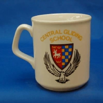 CENTRAL GLIDING SCHOOL CREST WHITE COFFEE MUG