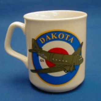 DAKOTA RAF ROUNDEL SERIES WHITE COFFEE MUG