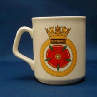 HMS MONTROSE CREST COFFEE MUG