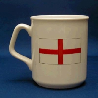 ST GEORGES FLAG COFFEE MUG