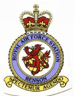 RAF BENSON OFFICIAL CREST COFFEE MUG
