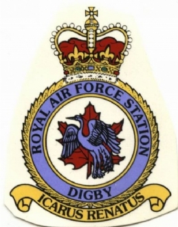 RAF DIGBY OFFICIAL STATION CREST COFFEE MUG