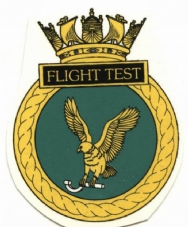 RN FLIGHT TEST OFFICIAL CREST COFFEE MUG