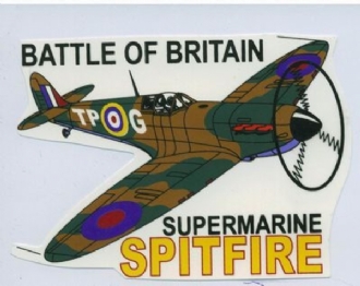 BBMF SUPERMARINE SPITFIRE WHITE COFFEE MUG