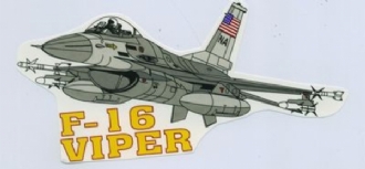 F-16 VIPER WHITE COFFEE MUG