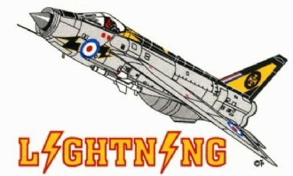 111 SQN LIGHTNING WHITE COFFEE MUG