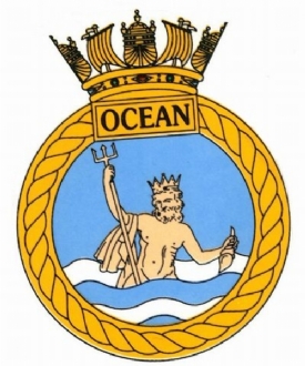 HMS OCEAN CREST WHITE COFFEE MUG