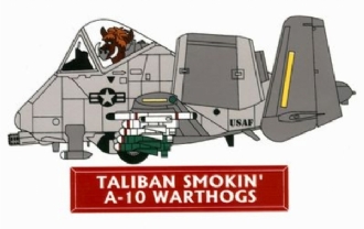 A-10 TALIBAN SMOKIN WHITE COFFEE MUG