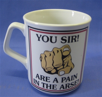 YOU SIR! ARE A PAIN MUG