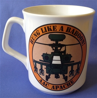 APACHE - HUNG LIKE A BABOON MUG