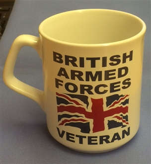 BRITISH ARMED FORCES VETERAN MUG