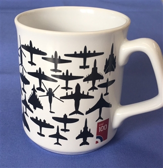 RAF100 AIRCRAFT COFFEE MUG