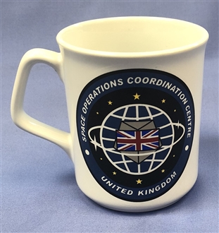 UK SPACE OPERATIONS COORDINATION CENTRE COFFEE MUG