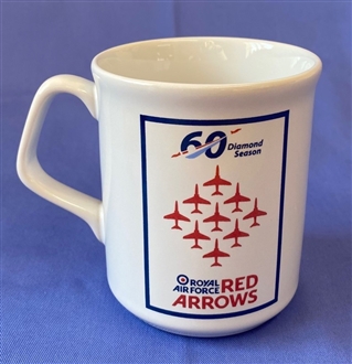 RED ARROWS 60TH DIAMOND 9 MUG