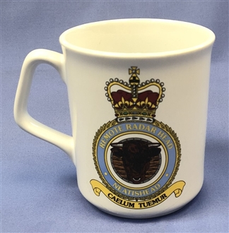 REMOTE RADAR HEAD OFFICIAL CREST COFFEE MUG