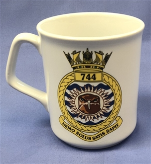 744 NAS OFFICIAL CREST COFFEE MUG