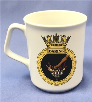 HMS DARING OFFICIAL CREST COFFEE MUG