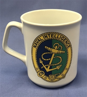 NAVAL INTELLIGENCE DIVISION OFFICIAL CREST COFFEE MUG