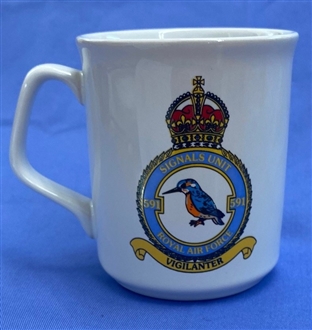 591 SIGNALS UNIT CREST MUG - TUDOR CROWN