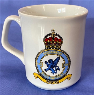 70 SQUADRON CREST MUG - TUDOR CROWN