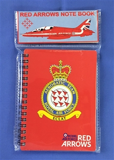 RED ARROWS NOTEBOOK