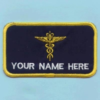 RAF MEDICAL 1 LINE NAME BADGE