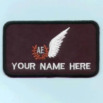 AE BREVET NAME BADGE 