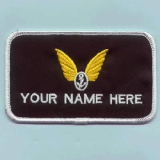 RN CREWMAN NAME BADGE