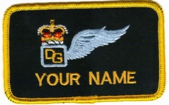 DOOR GUNNER (AAC) 1 LINE NAME BADGE