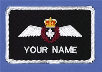 CANADIAN PILOT 1 LINE NAME BADGE