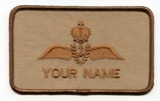 RN PILOT - DESERTNAME BADGE