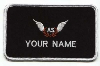 AIR STEWARD NAME BADGE