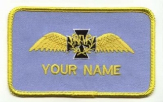 RAF PADRE NAME BADGE