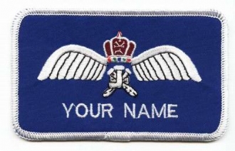 ARAB PILOT NAME BADGE