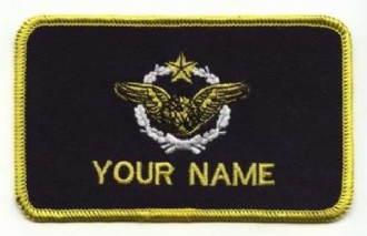 FRENCH AIRFORCE NAVIGATOR NAME BADGE